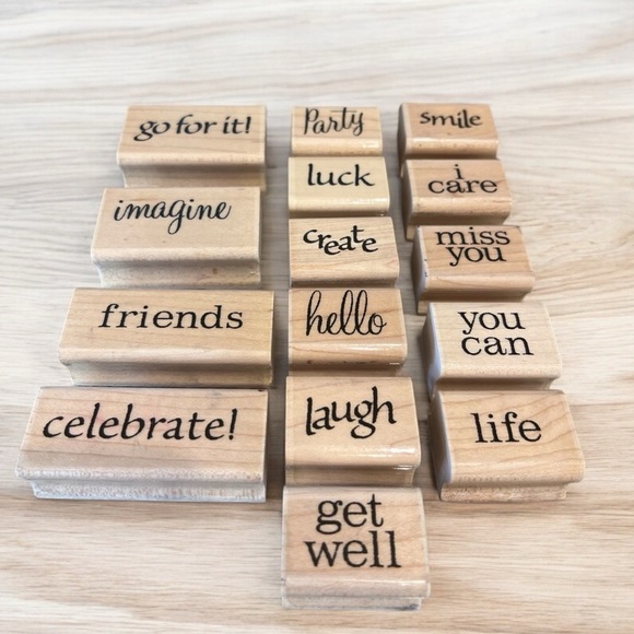 15 pc Stamp Set - Picture 2 of 5